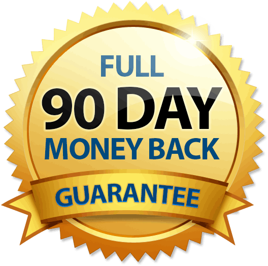 90 Days 100% Money Back Guarantee